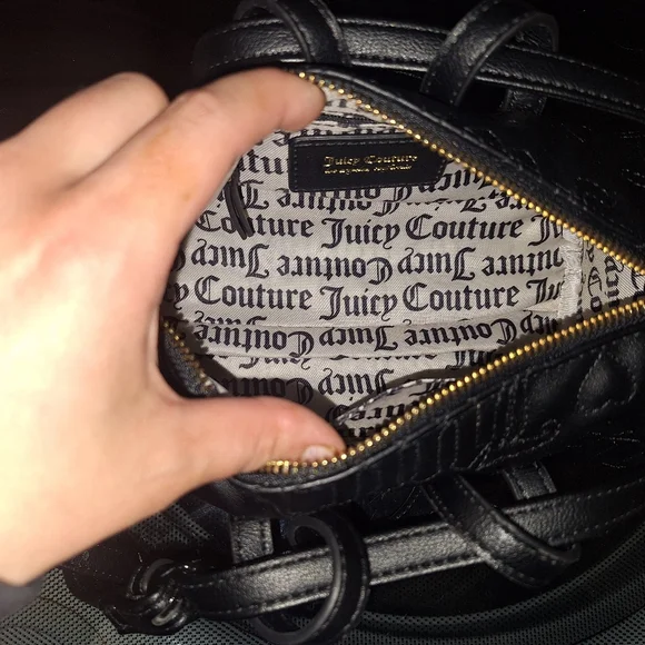 Juicy Couture Black Mini Barrel Bag - Picture 3 of 7